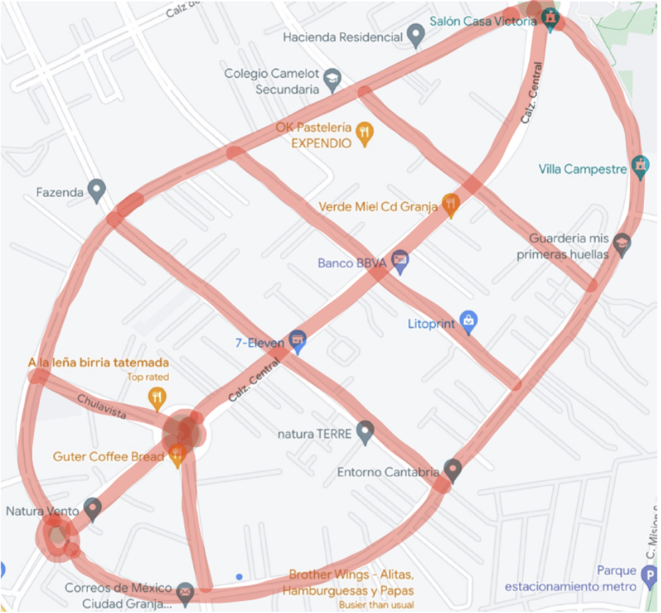 The garbage truck must collect the garbage by