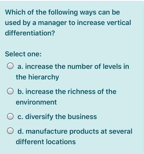 Which of the following statements is most likely