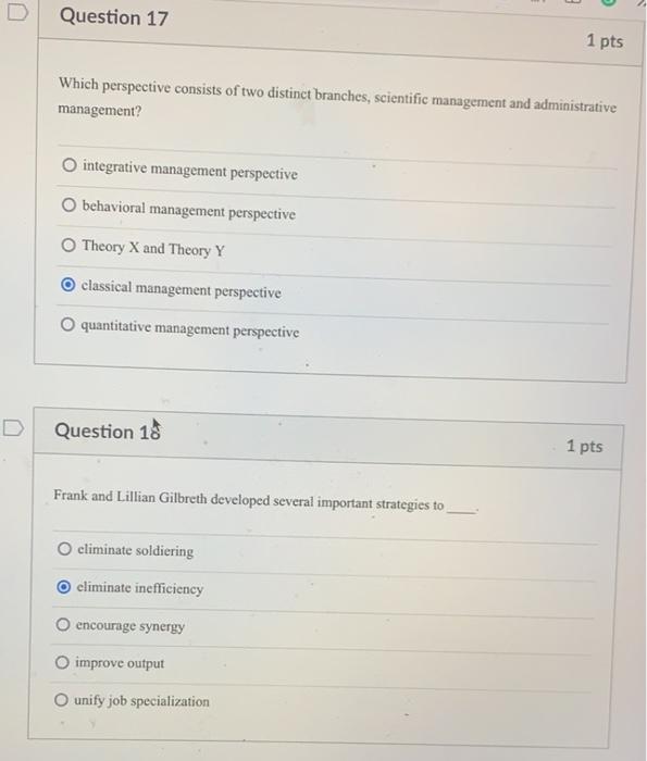 please help on questions 17-20... I'm not sure of