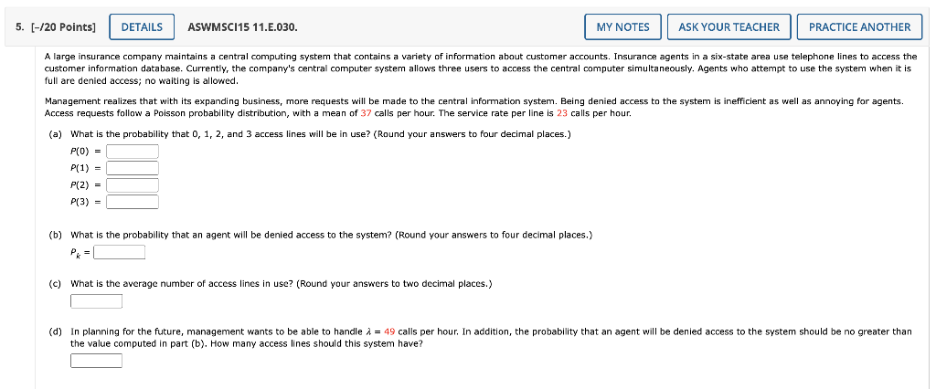 Hi! Please signify ALL answers legibly so I can