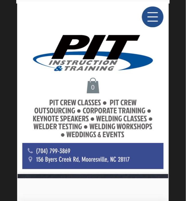 for Pit Instruction and Training, a company that