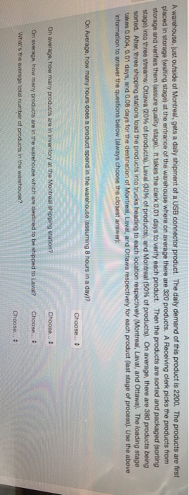 A warehouse, just outside of Montreal, gets a