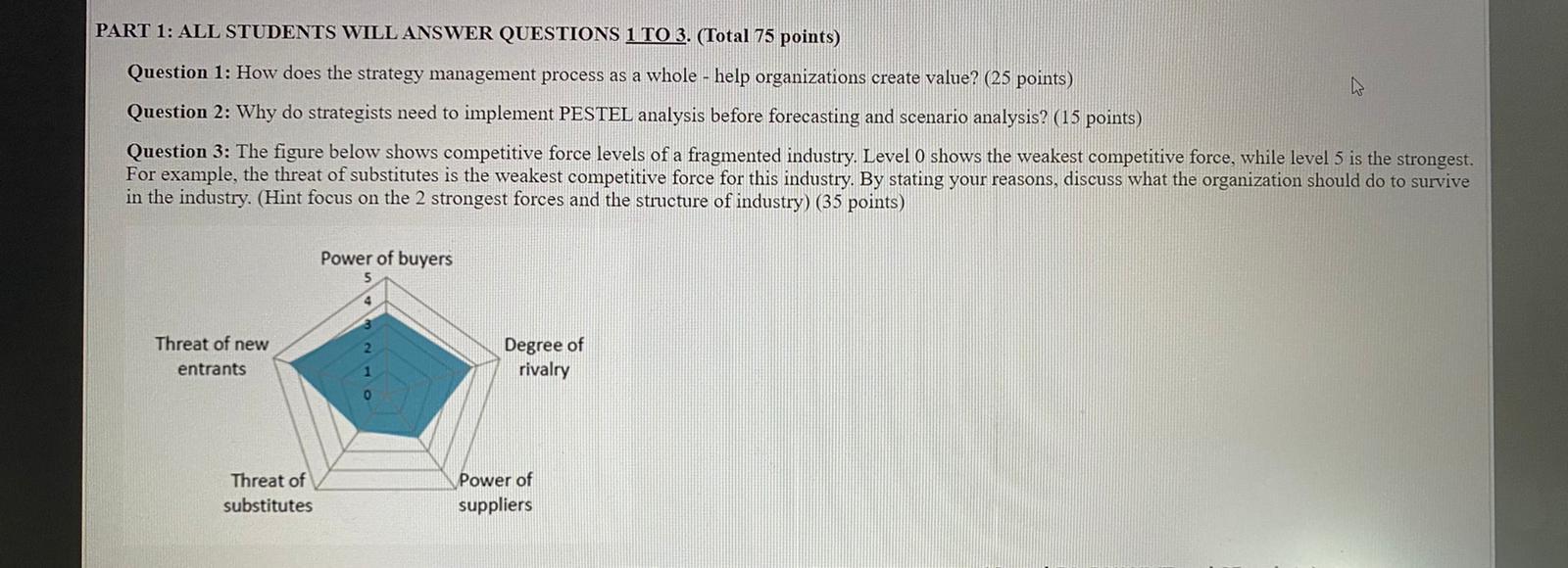 PART 1: ALL STUDENTS WILL ANSWER QUESTIONS 1 TO