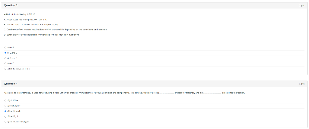 Question 1 1 pts Which of the following is NOT
