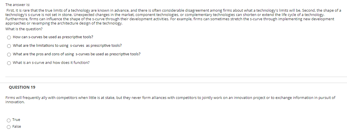 The answer is: First, it is rare that the true