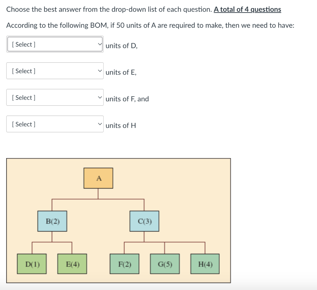 Choose the best answer from the drop-down list of