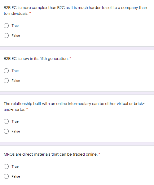 B2B EC is more complex than B2C as it is much