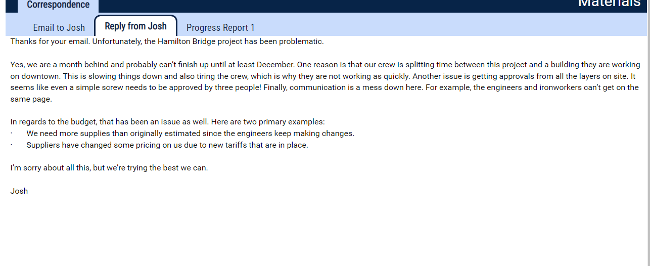 Based on your conversation with Amela, which