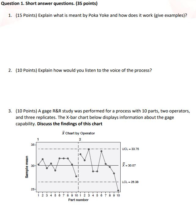 Hello I have a question that has three