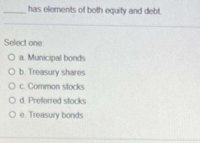What is a dividend? Select one O a It is a share