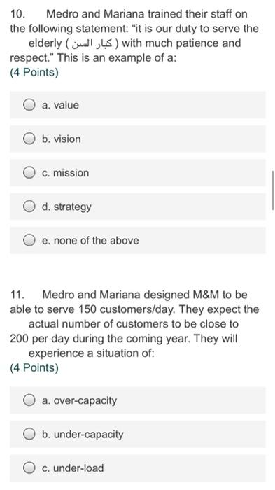 12. Medro and Mariana decided that they were