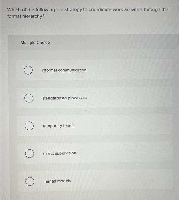 Which of the following is a strategy to