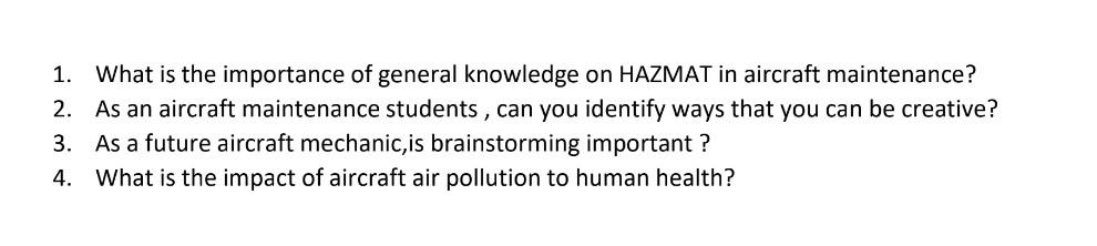 1. What is the importance of general knowledge on