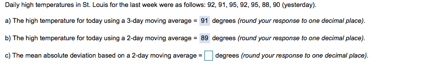 I need the answer to c and the 3 below The mean