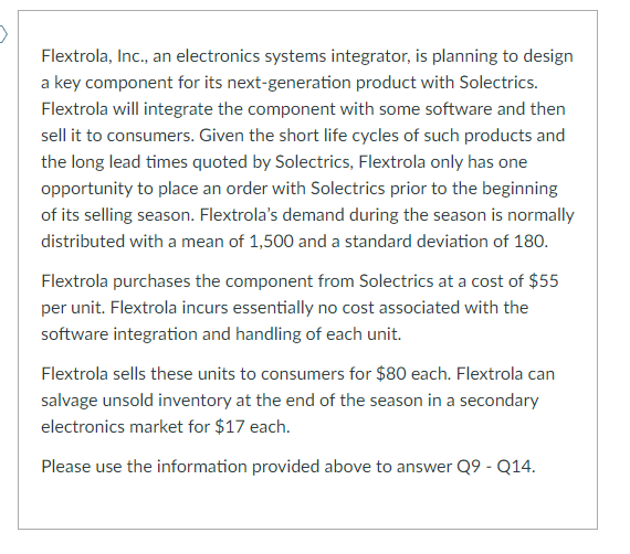 Flextrola, Inc., an electronics systems
