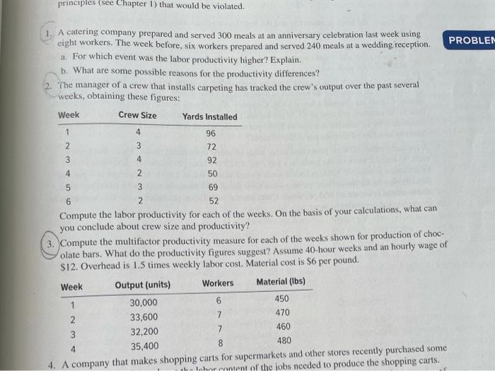 i need help with 1, 2, 3, & 6 principles (see