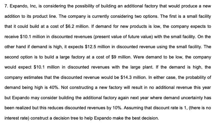 PLEASE ANSWER THE QUESTION IN DETAILS AND MAKE