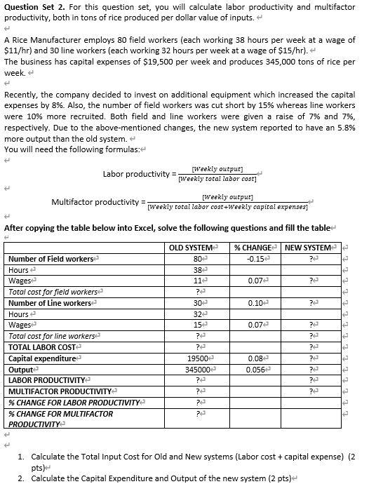 *************All problems must be solved using