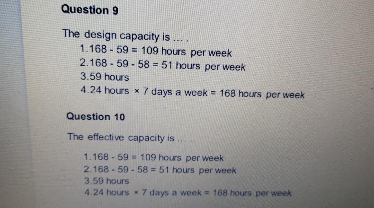 Questions 9 to 10 deal with the case study below.