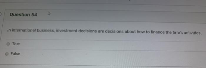Question 55 3 pts In the long run, a move toward