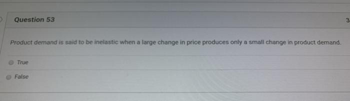 Question 55 3 pts In the long run, a move toward