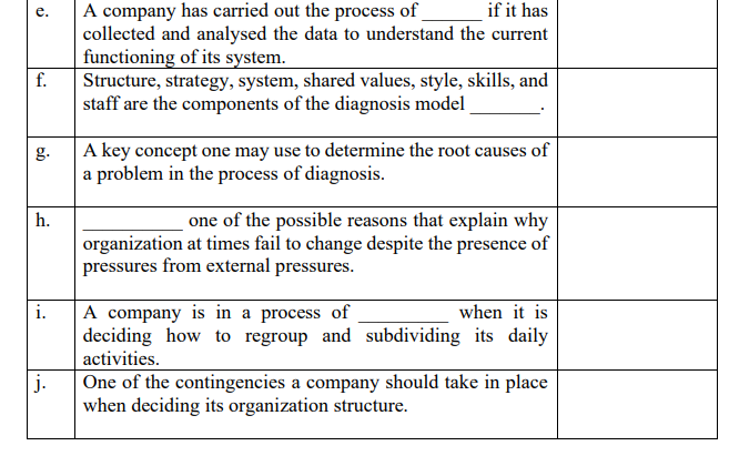 This subject is Organizational Development and