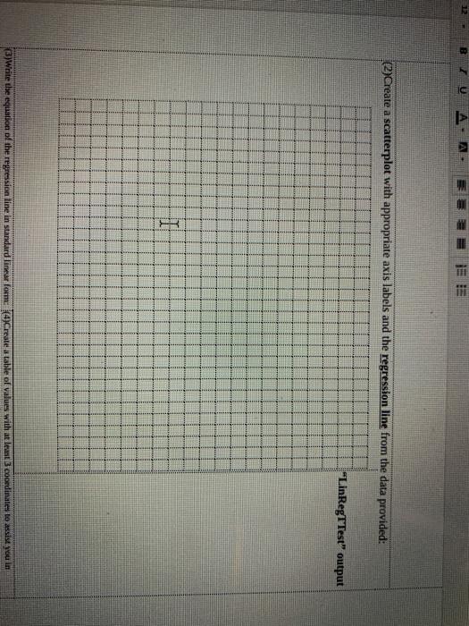 Can you hand draw the scatter plot ? NAME Can a