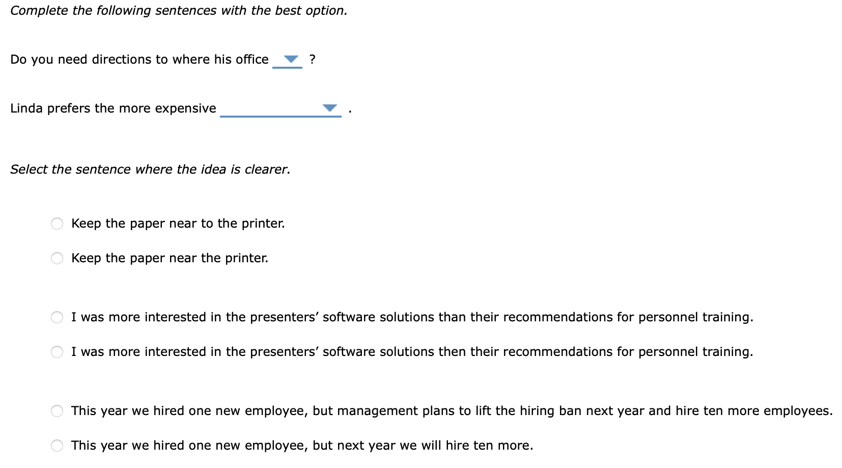 Options Q1 - is, is at Q2 - brand of tape, brand