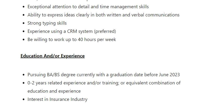 Your audience analysis should include