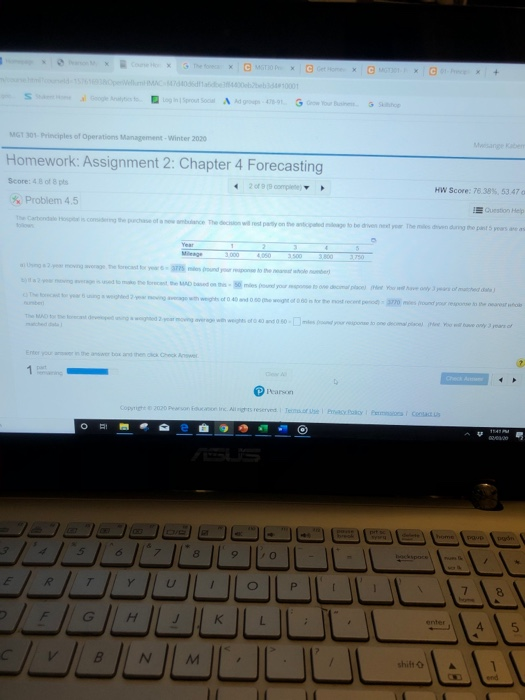 MGT301 Principles of Operations Management -