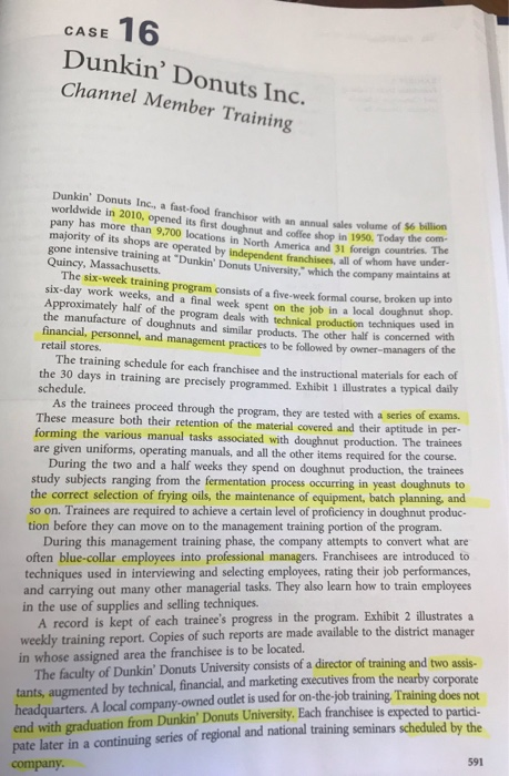 1. Evaluate the training program. 2. what