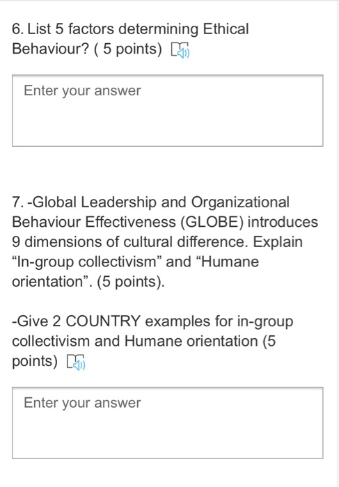principles of management pls 6. List 5 factors