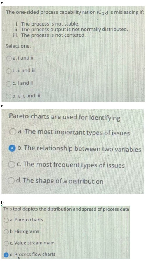 Please answer those multiple choice questions.