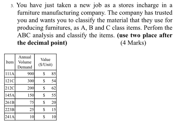 thank you 3. You have just taken a new job as a