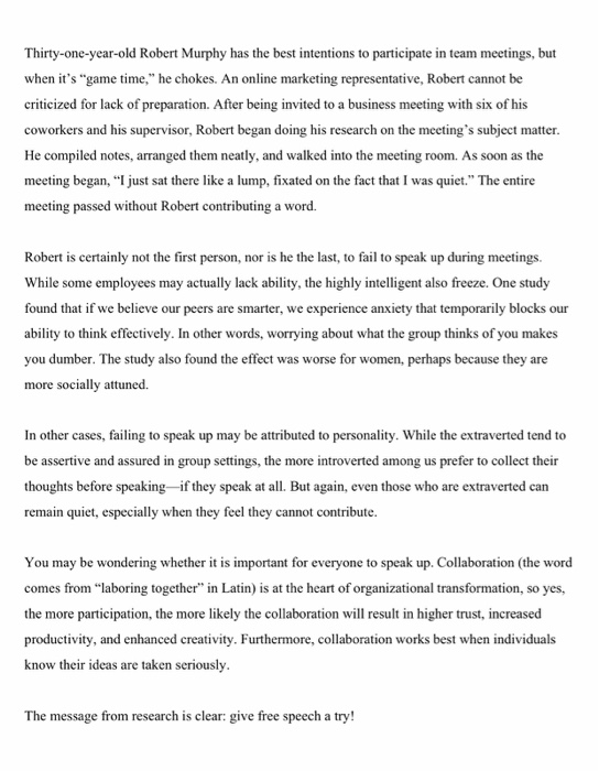 Thirty-one-year-old Robert Murphy has the best