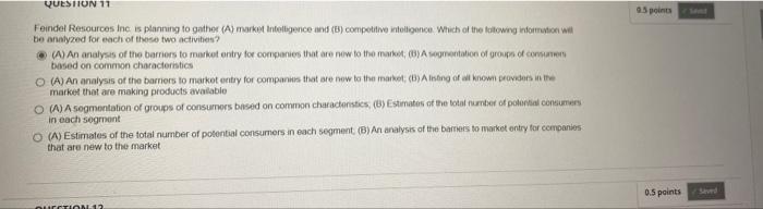 be analyzed for each of theso two activities?