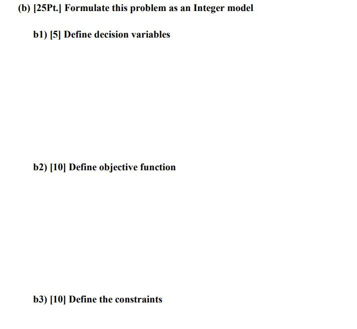 1. [30 Pt.] The Midlands Field Produce Company