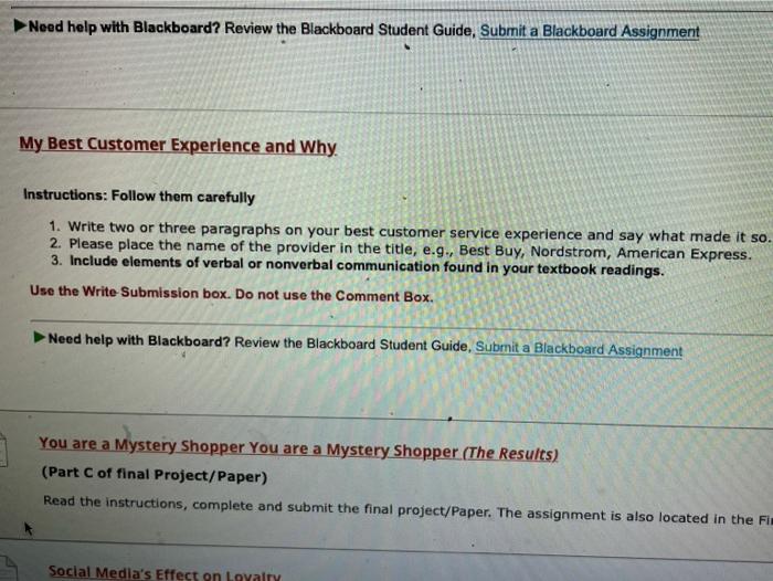 for part 3 the name of the book is customer