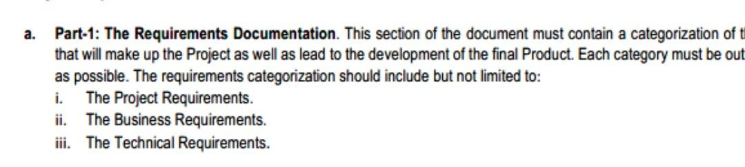 answers the question referring a project to