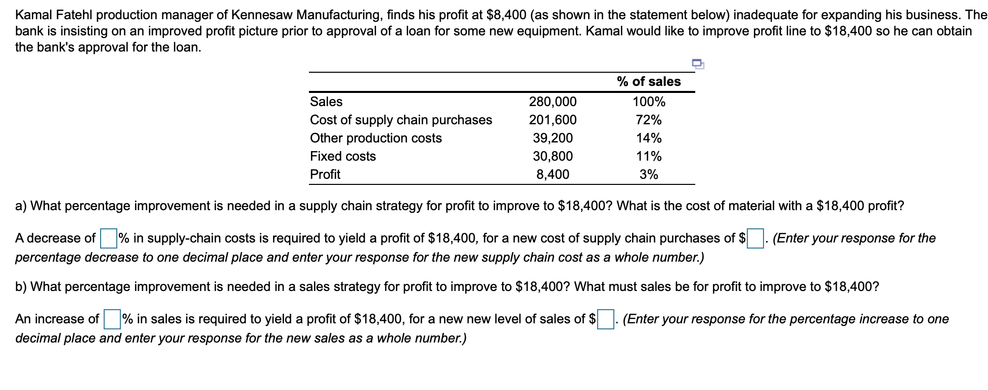 Kamal Fatehl production manager of Kennesaw