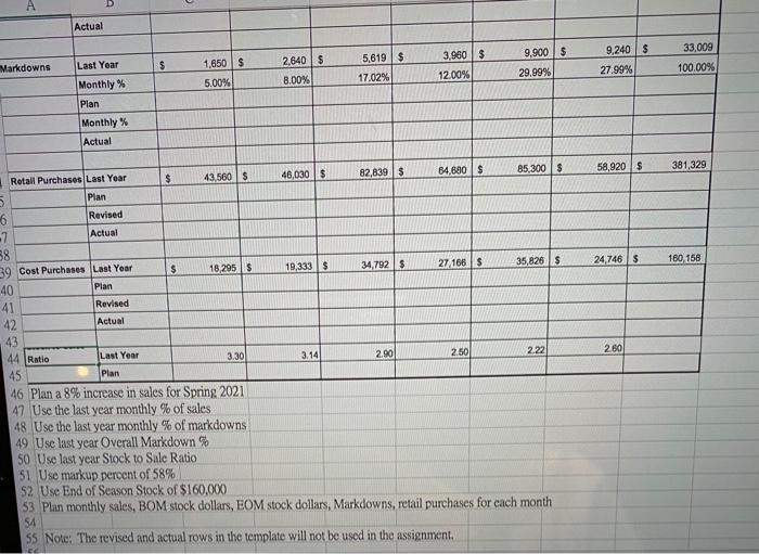 A B D E F G H $ 18,295 S 19,333$ 34.792 S 27.166