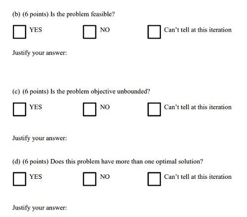 Question 3: (25 points) Consider the maximization