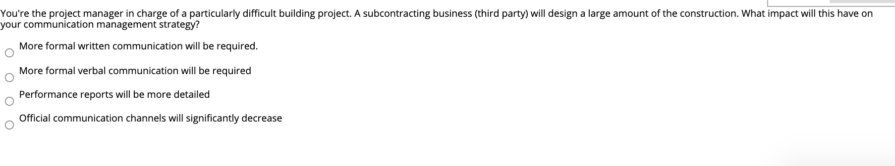 A project manager struggled to resolve an issue