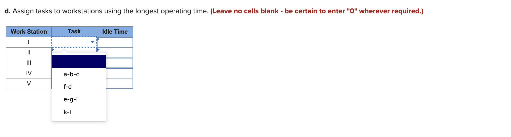 An assembly line is to be designed to operate