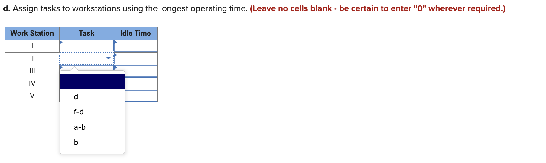 An assembly line is to be designed to operate