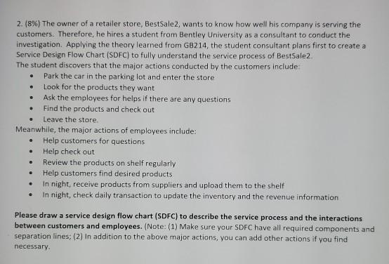 I need the separation lines! . . . 2. (8%) The