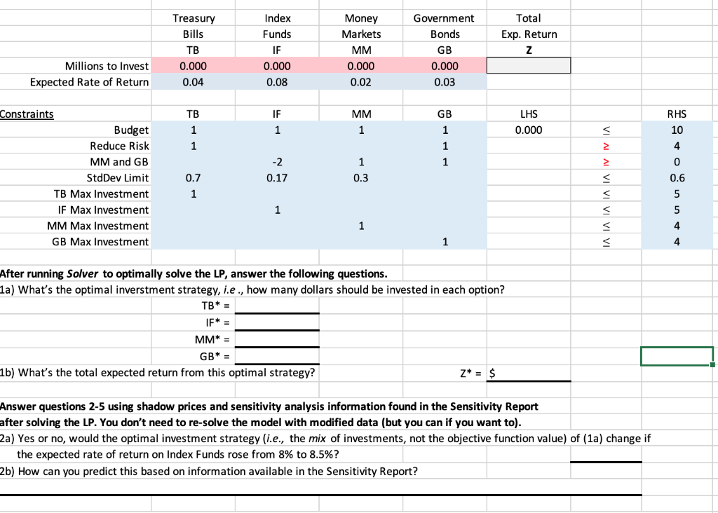 This assignment is optional and is worth 10 bonus