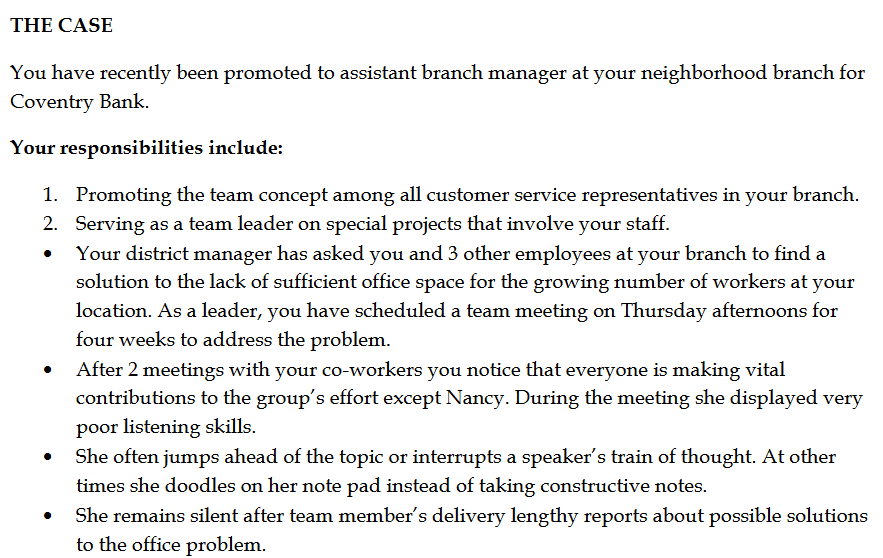 Write a 3 paragraph summary on the case below.