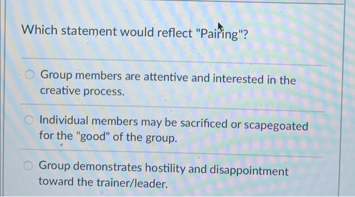 Which group model focuses on inclusion, control,