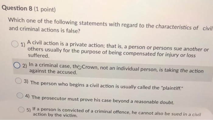 Question 3 (1 point) When there is a conflict